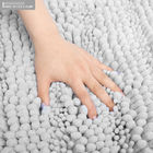 0.8 Inch Fast Drying Noodle Shower Microfibre Bath Mat Eco Friendly