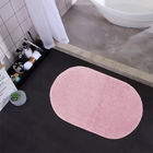 BSCI Customizable Microfiber Oval Bath Mat High Color Fastness